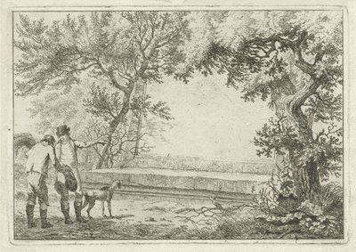 Deux hommes près d