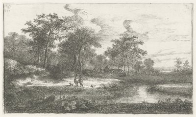 Deux chasseurs près d