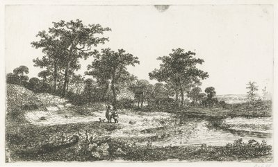 Deux chasseurs près d