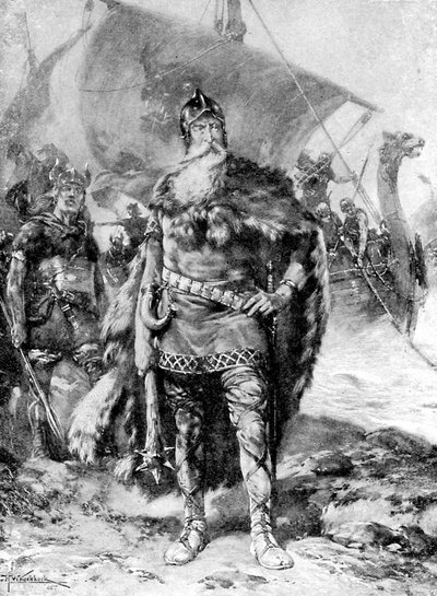 Un grand Viking, c. 1920 - Hermanus Koekkoek