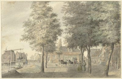 Place dans le village de Zuilen - Hermanus Petrus Schouten