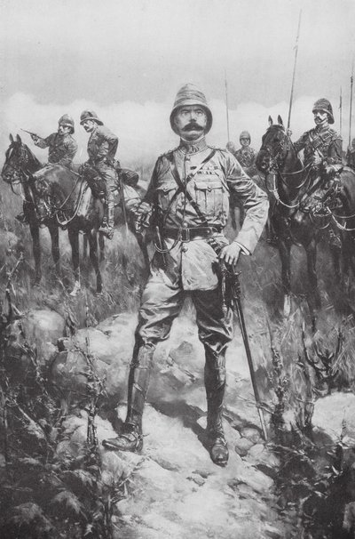 Lord Kitchener sur le Veldt - Hermanus Willem (after) Koekkoek