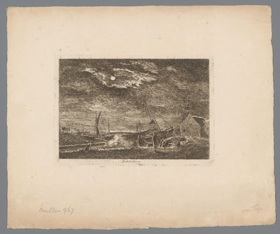Vue sur Spakenburg - Hermanus van Brussel
