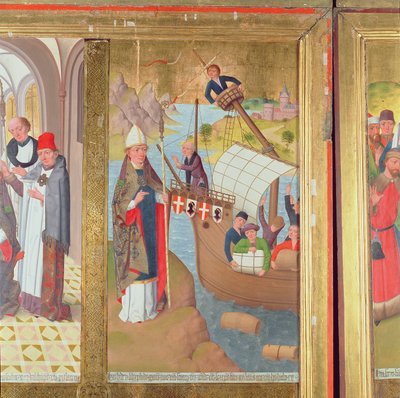 Saint Nicolas sauvant un navire, du Grand Autel de l