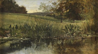 Au bord de la rivière, 1869 - Heywood Hardy