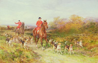 Scène de chasse - Heywood Hardy
