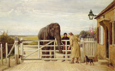 Le péage contesté - Heywood Hardy