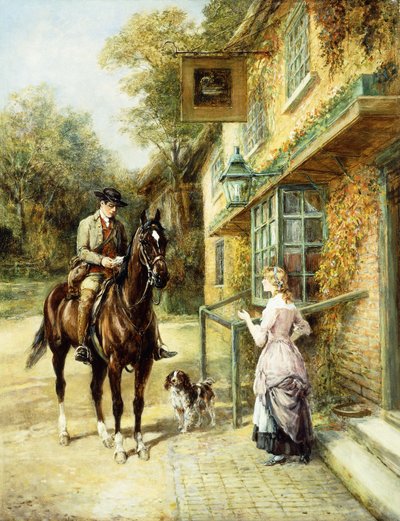 Le facteur du village - Heywood Hardy