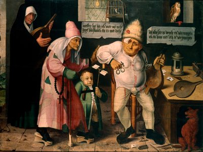 Le Réparateur de soufflets - Hieronymous Bosch