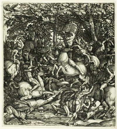 La bataille - Hieronymous Hopfer