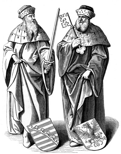 Le duc de Saxe et le marquis de Brandebourg, 16ème siècle 1849 - Hieronymous Wierix