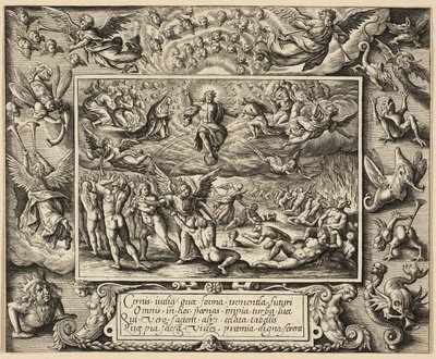 Le jugement dernier - Hieronymous Wierix