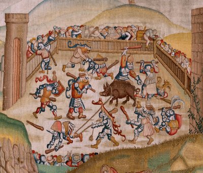 Saint Martin (première tapisserie de la série) - Hieronymus (after) Bosch