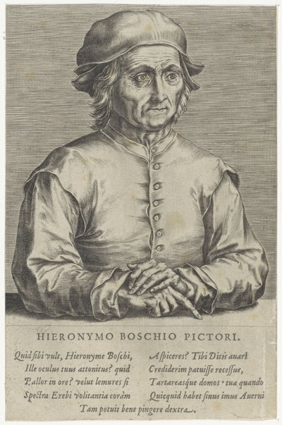 Portrait de Jérôme Bosch - Hieronymus (after) Bosch