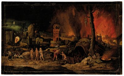 La Descente aux Enfers - Hieronymus (follower of) Bosch