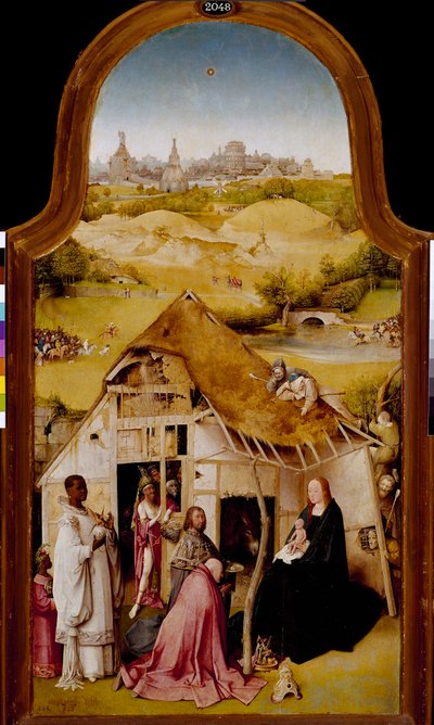 Adoration des Mages Panneau central du triptyque de l