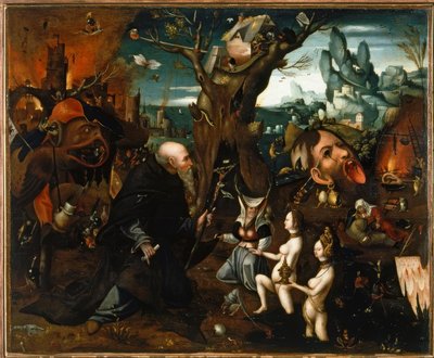 La tentation de Saint Antoine - Hieronymus Bosch