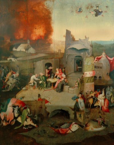 La tentation de Saint Antoine - Hieronymus Bosch