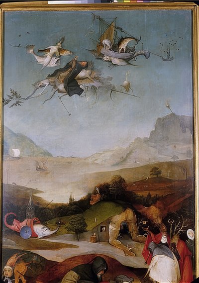 La Tentation de saint Antoine (détail) - Hieronymus Bosch