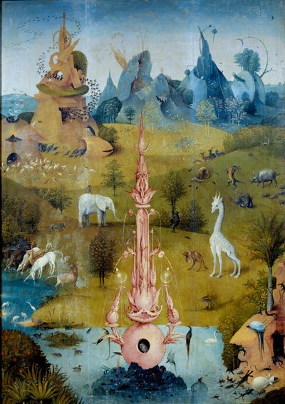 Paradis La Fontaine (détail) - Hieronymus Bosch