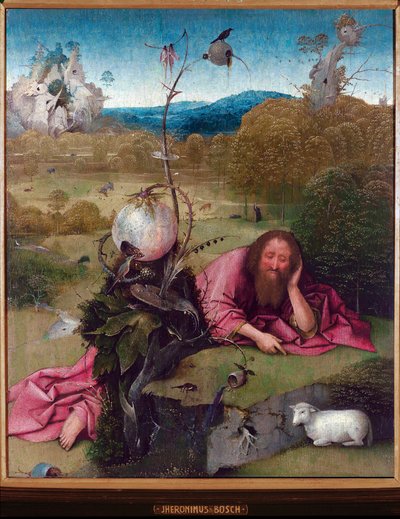 Saint Jean-Baptiste dans le désert - Hieronymus Bosch