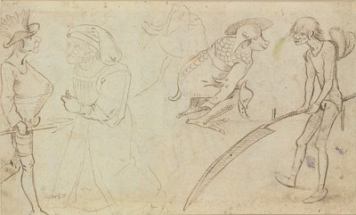 Études de figures grotesques - Hieronymus Bosch