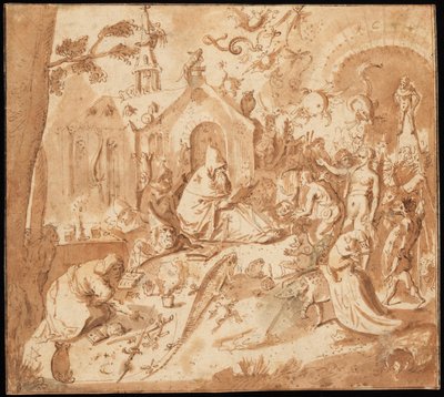 La Tentation de Saint Antoine - Hieronymus Bosch