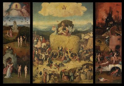 Le Triptique de la Charrette de Foin, vers 1516 - Hieronymus Bosch