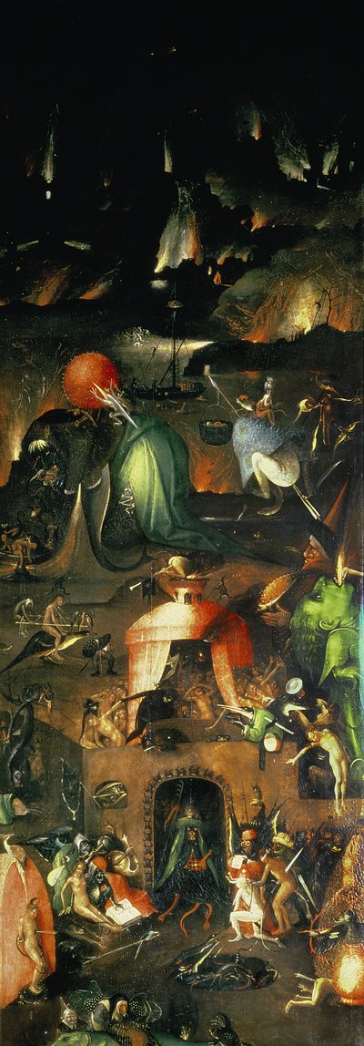 Le Jugement Dernier (Retable) : Intérieur de l