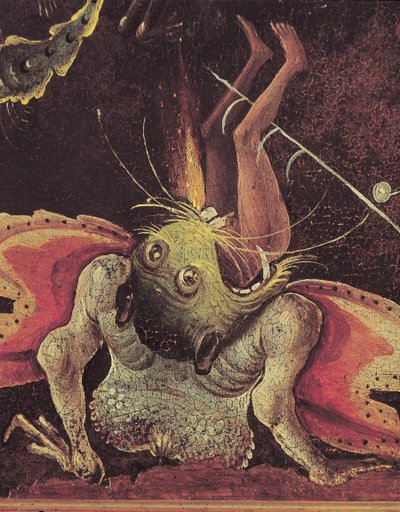 Le Jugement Dernier (détail) - Hieronymus Bosch