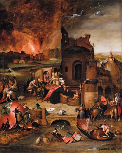 La Tentation de Saint Antoine le Grand - Hieronymus Bosch