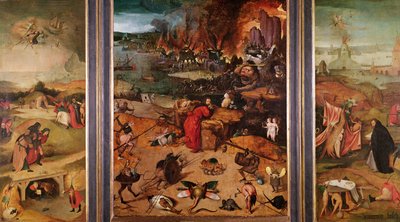 Triptyque de la tentation de Saint Antoine - Hieronymus Bosch