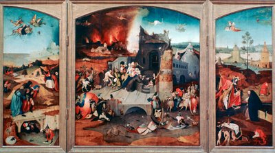 Triptyque de la Tentation de Saint Antoine, vers 1480-1516 - Hieronymus Bosch