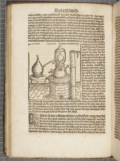 Le Livre de la Distillation - Hieronymus Brunschwig
