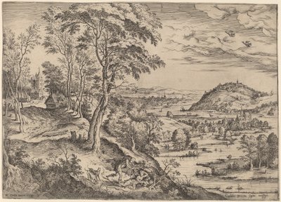 Céphale et Procris - Hieronymus Cock
