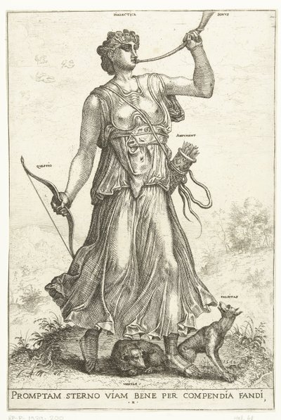 Dialectique - Hieronymus Cock
