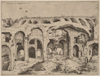Quatrième vue du Colisée - Hieronymus Cock