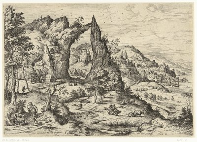 Juda et Tamar - Hieronymus Cock