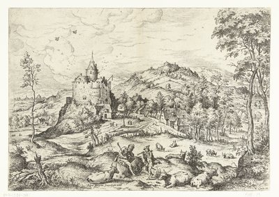 Mercure et Argus - Hieronymus Cock