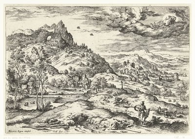 Mercure avec la tête d