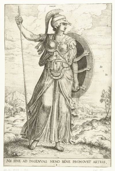 Minerva - Hieronymus Cock