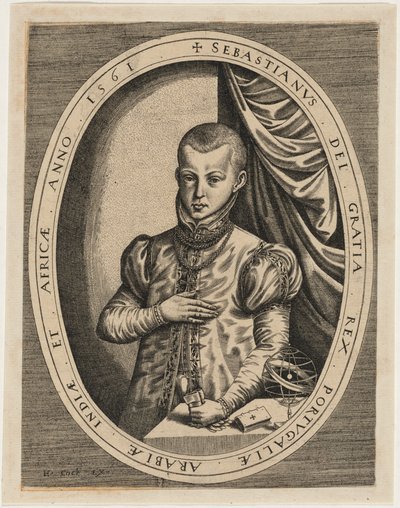 Sébastien, roi du Portugal - Hieronymus Cock
