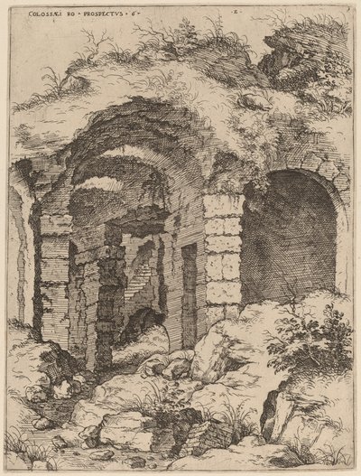 Sixième vue du Colisée - Hieronymus Cock