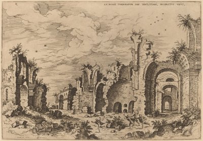 Les Thermes de Dioclétien - Hieronymus Cock