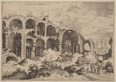 Troisième vue du Colisée - Hieronymus Cock