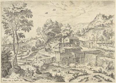 Fuite en Égypte - Hieronymus Cock