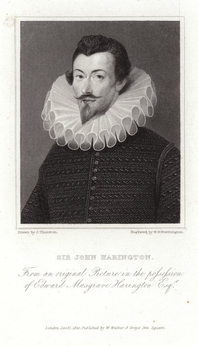 Portrait de Sir John Harington - Hieronymus Custodis