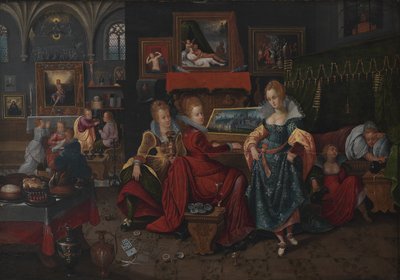 La parabole des vierges sages et des vierges folles - Hieronymus Francken II