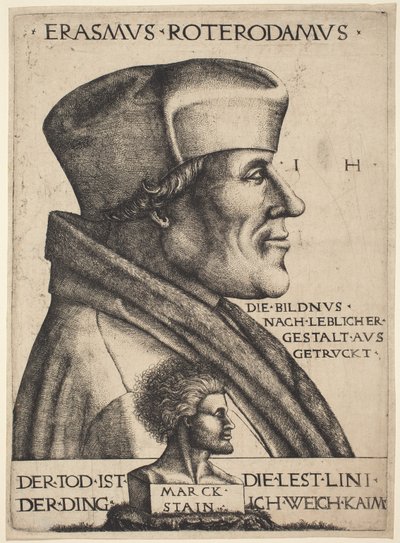 Érasme de Rotterdam - Hieronymus Hopfer