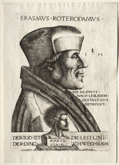 Érasme de Rotterdam - Hieronymus Hopfer